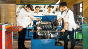 Cao đẳng Nghề Yên Bái - Phòng thực hành động lực