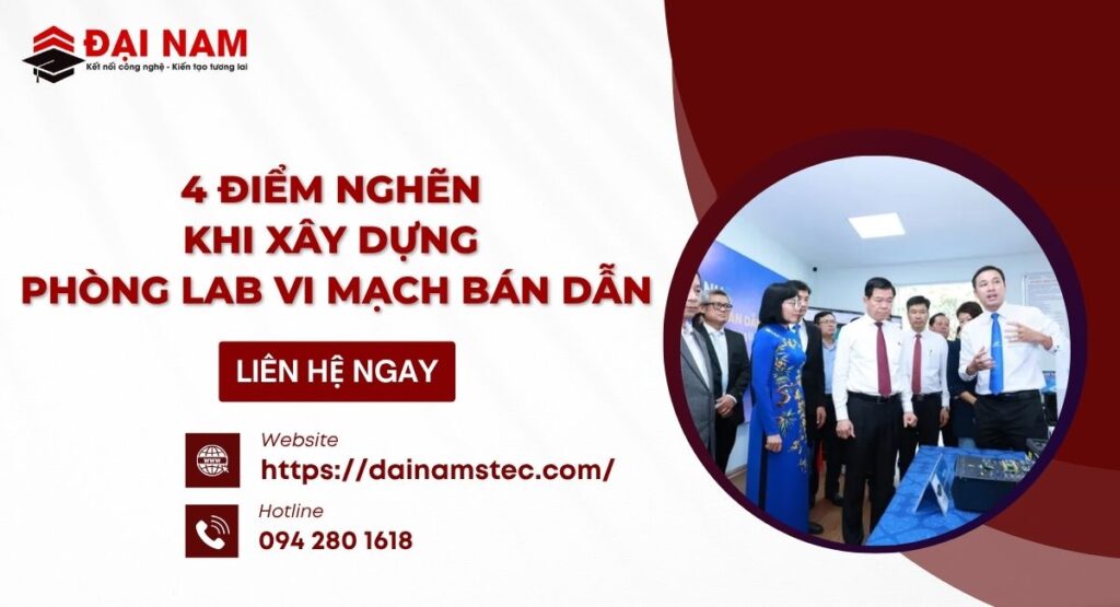 4 Điểm Nghẽn Khi Xây Dựng Phòng Lab Vi Mạch Bán Dẫn