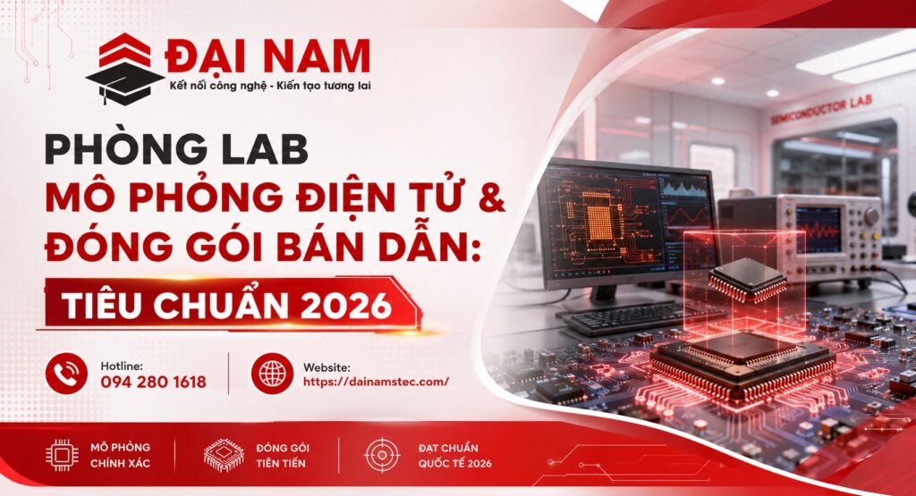 Phòng Lab Mô Phỏng Điện Tử & Đóng Gói Bán Dẫn: Tiêu Chuẩn 2026