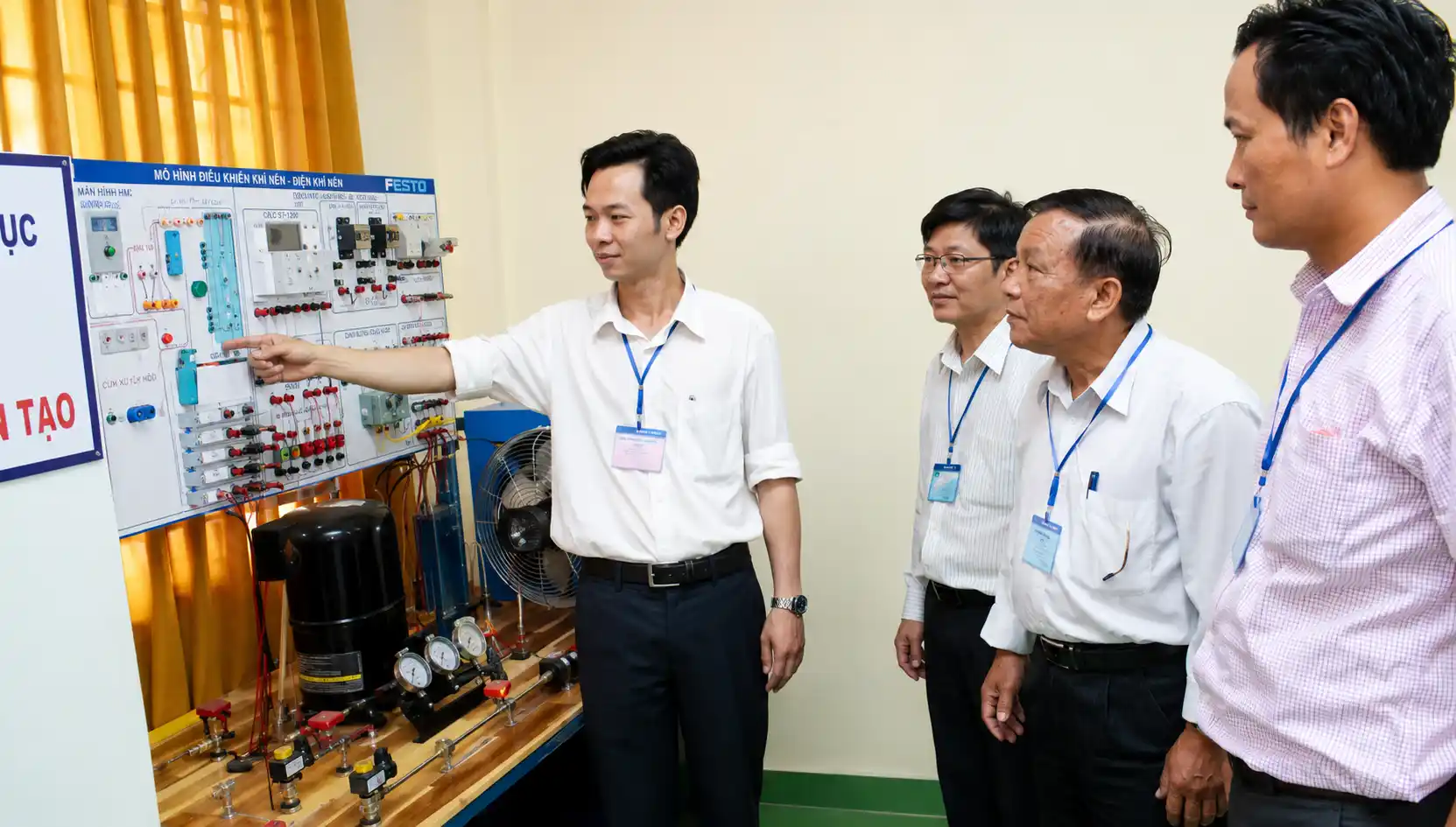 Tổ hợp phòng thực hành tại tỉnh Bình Phước