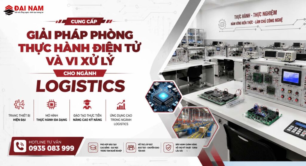 Cung Cấp Giải Pháp Phòng Thực Hành Điện Tử Và Vi Xử Lý Cho Ngành Logistics