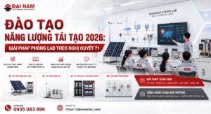 phòng thực hành năng lượng tái tạo
