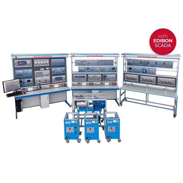Dòng Hệ Thống Điện Lưới Thông Minh Mô-đun EDIBON AEL-MPSS-02C