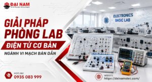 Giải Pháp Phòng LAB Điện Tử Cơ Bản Ngành Vi Mạch Bán Dẫn