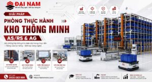 Giải Pháp Phòng Thực Hành Kho Thông Minh AS/RS & AG