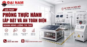 Giải Pháp Phòng Thực Hành Lắp Đặt Và An Toàn Điện Ngành Năng Lượng Tái Tạo