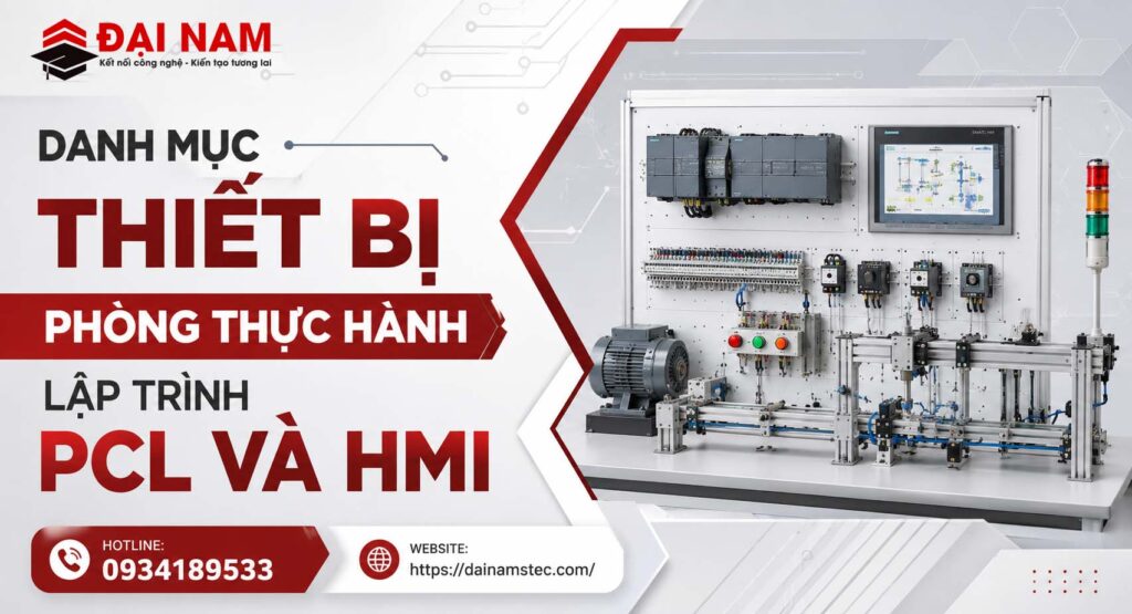 Danh Mục Thiết Bị Phòng Thực Hành Lập Trình PCL Và HMI