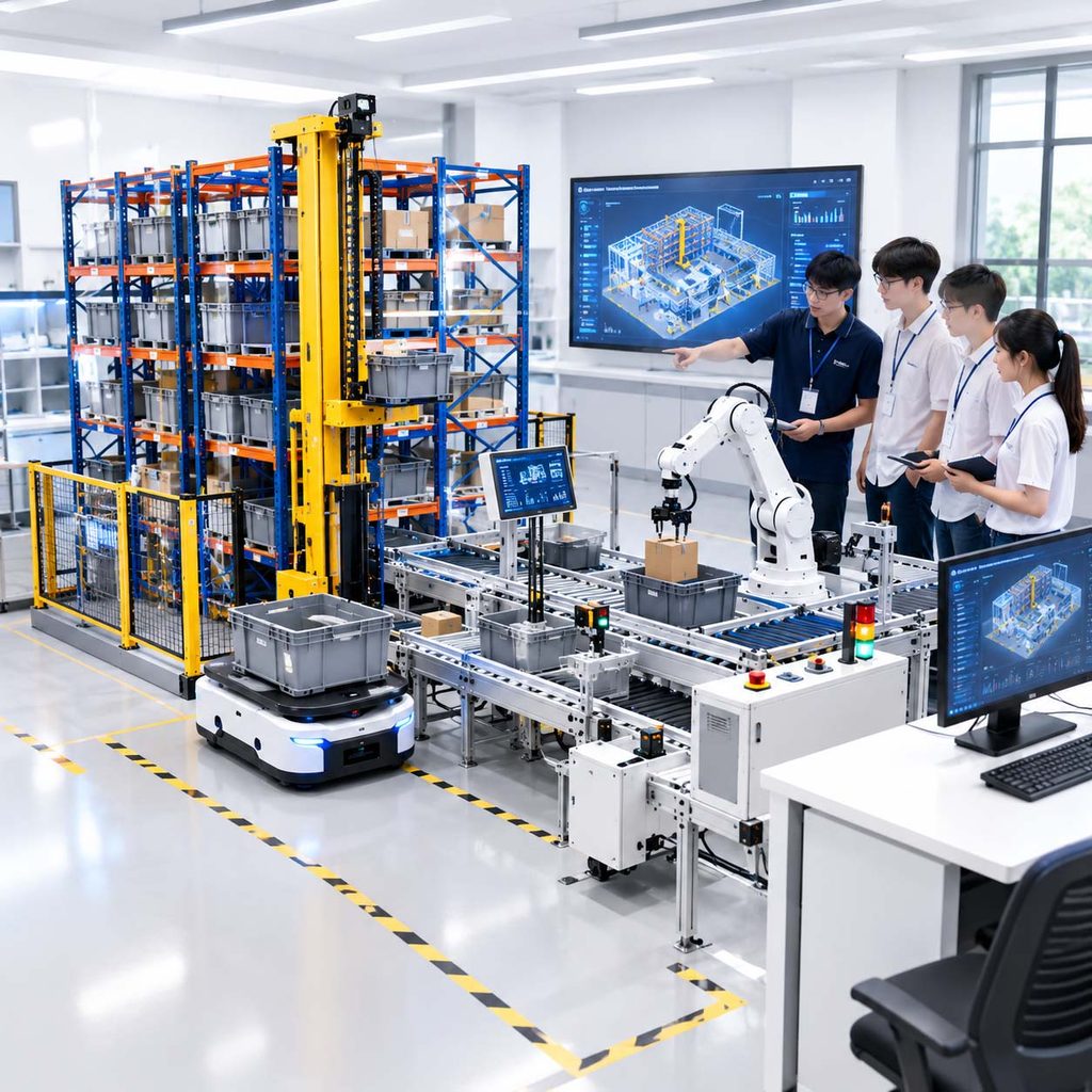 Mô hình kho thông minh ngành Logistics