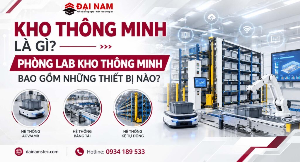 Kho Thông Minh Là Gì? Phòng LAB Kho Thông Minh Bao Gồm Những Thiết Bị Nào?