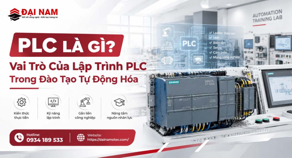 PLC Là Gì? Vai Trò Của Lập Trình PLC Trong Đào Tạo Tự Động Hóa